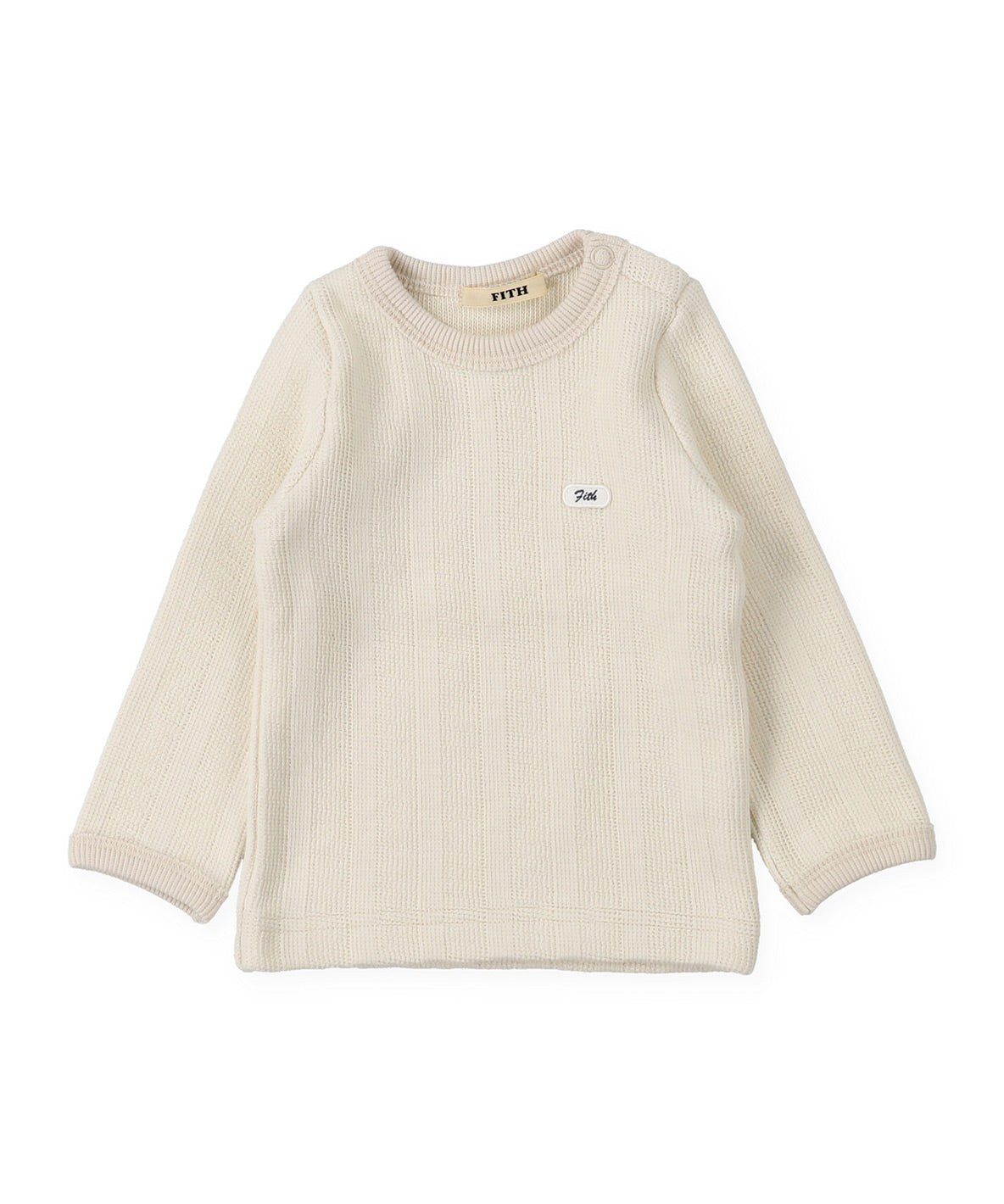 Baby Rib Knit Long Sleeve Tee