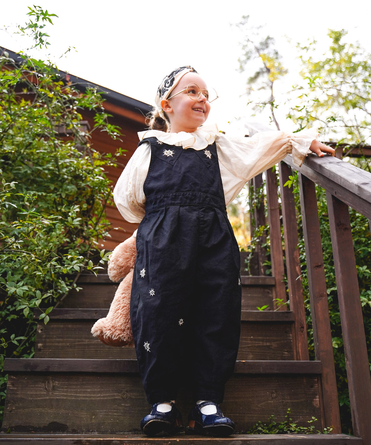 DENIM DUNGAREE エプロンベスト Lサイズ 150〜160サイズ Military Back