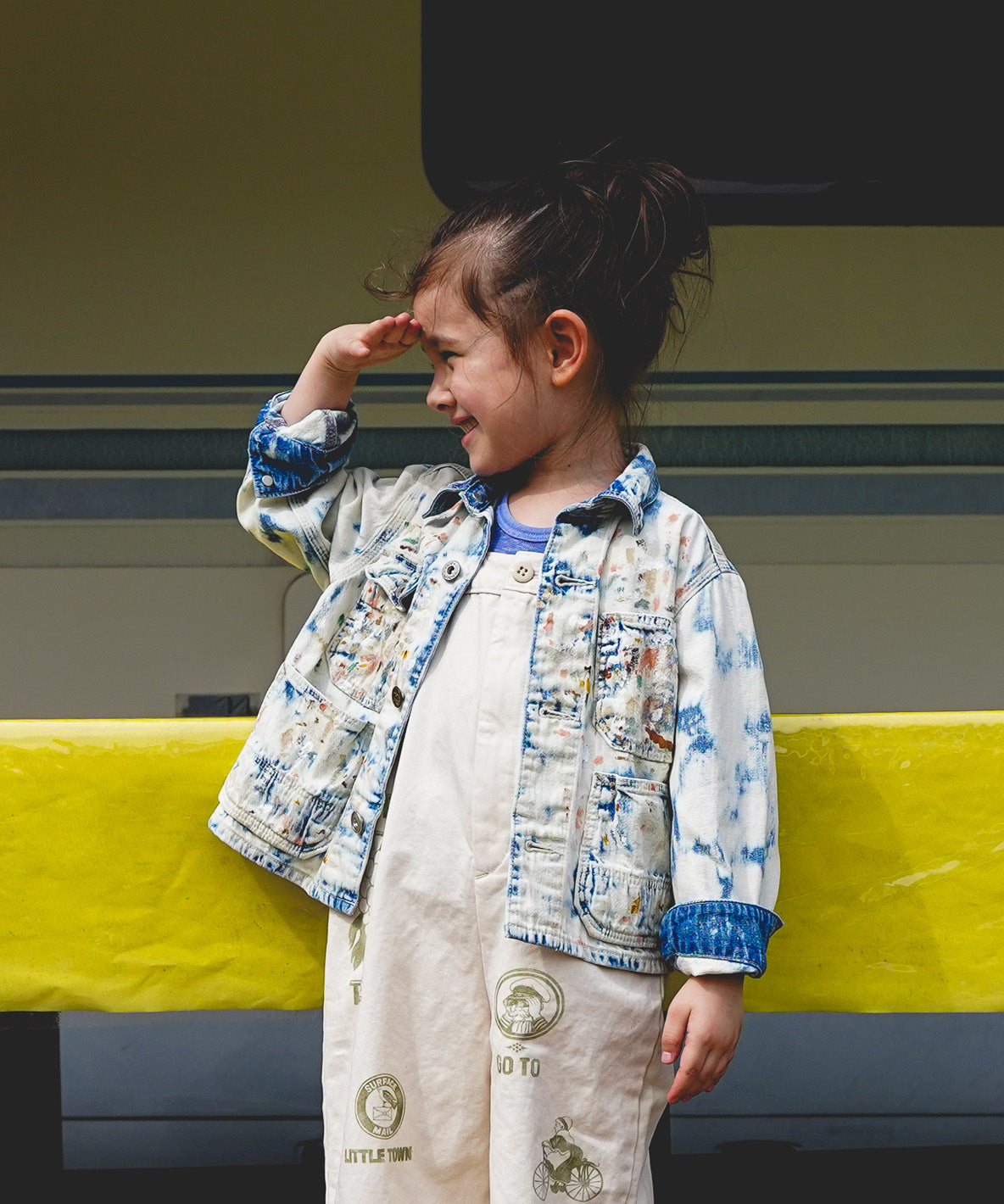 Work Denim Damaged Coverall – FITH ONLINE STORE