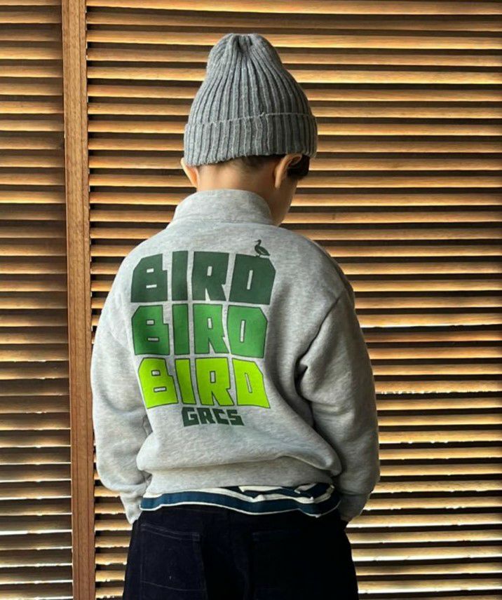 BIRD Harf Zip Sweatshirt – FITH ONLINE STORE