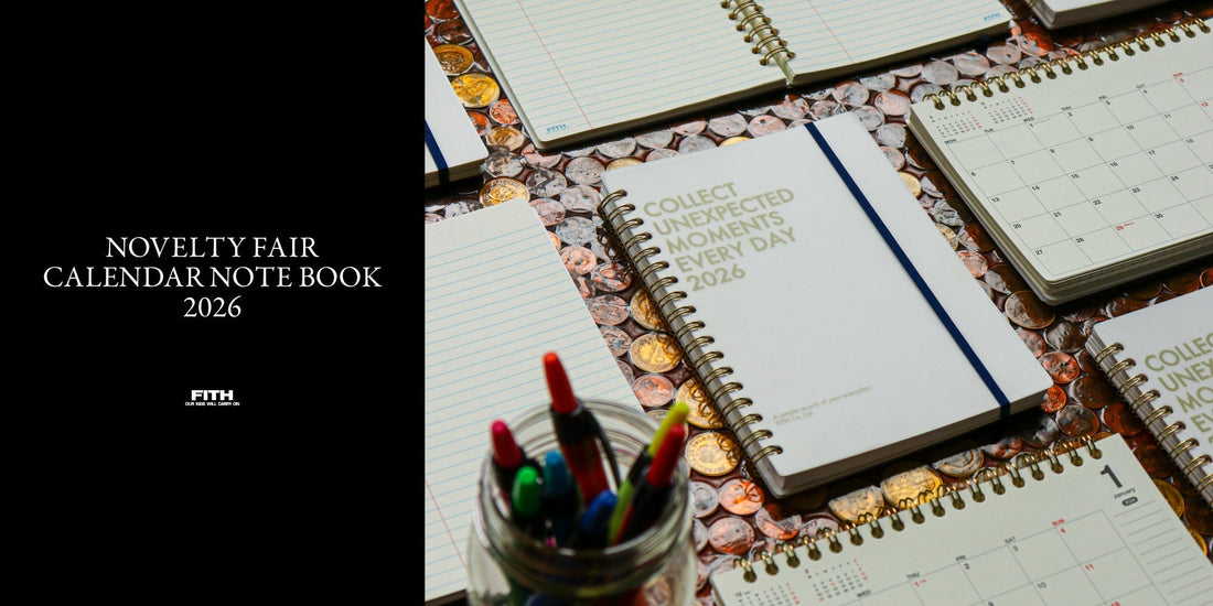2026 Daily Planner Notebook Novelty Fair