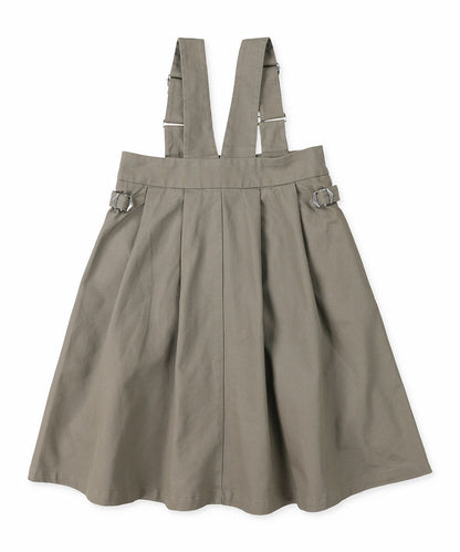 Twill Salopette Skirt