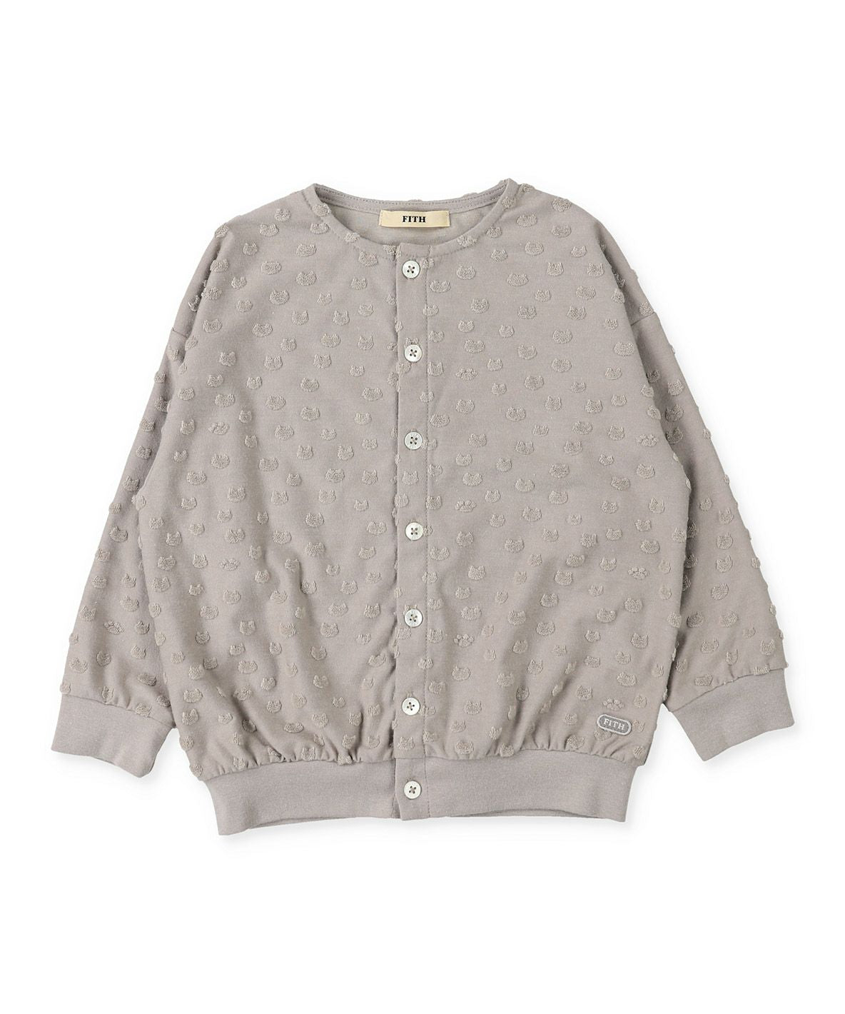 Cat Dot Long Sleeve Cardigan