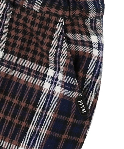 Flannel Checked Pants