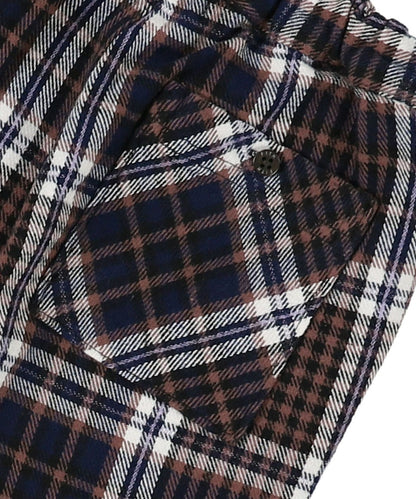 Flannel Checked Pants