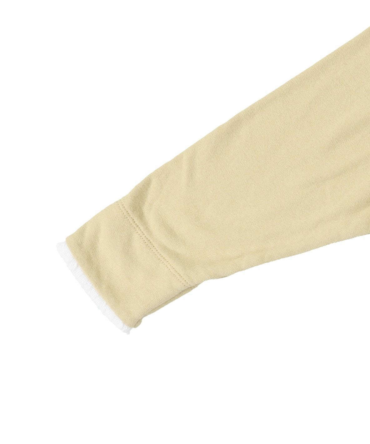 Cable Jacquard Layered Sweatshirt