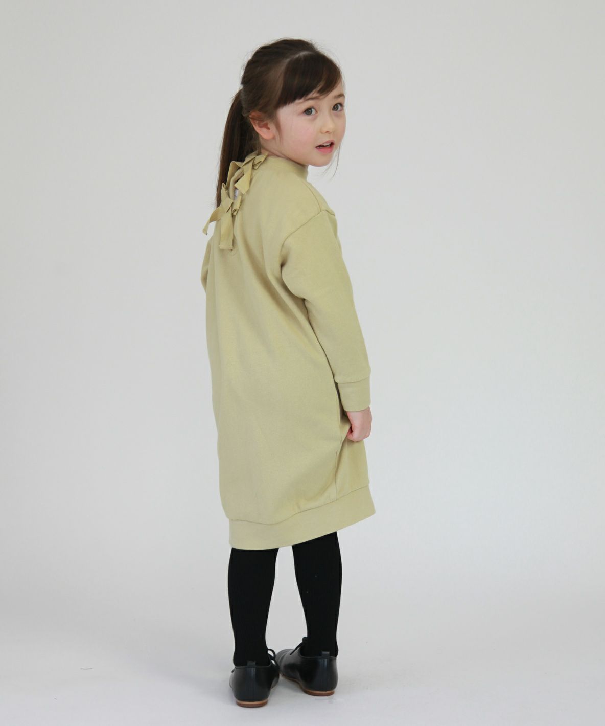 Back Ribbon Sweat Dress