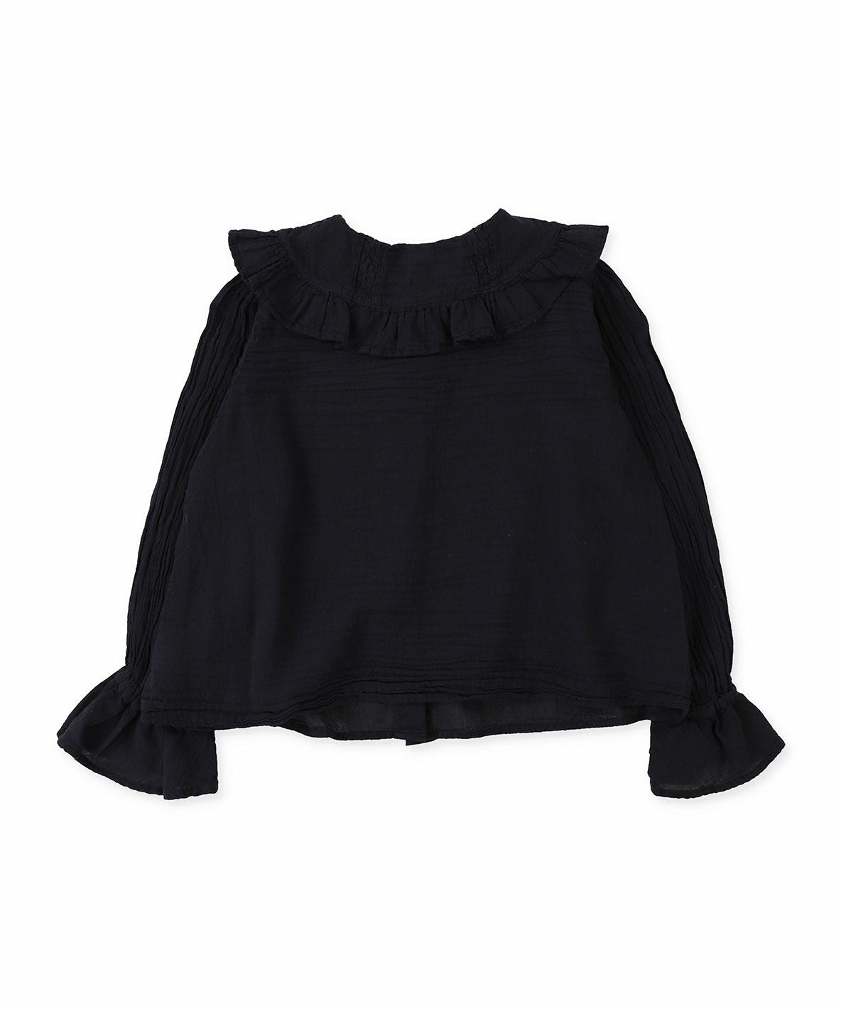 Fluffy Collar Blouse