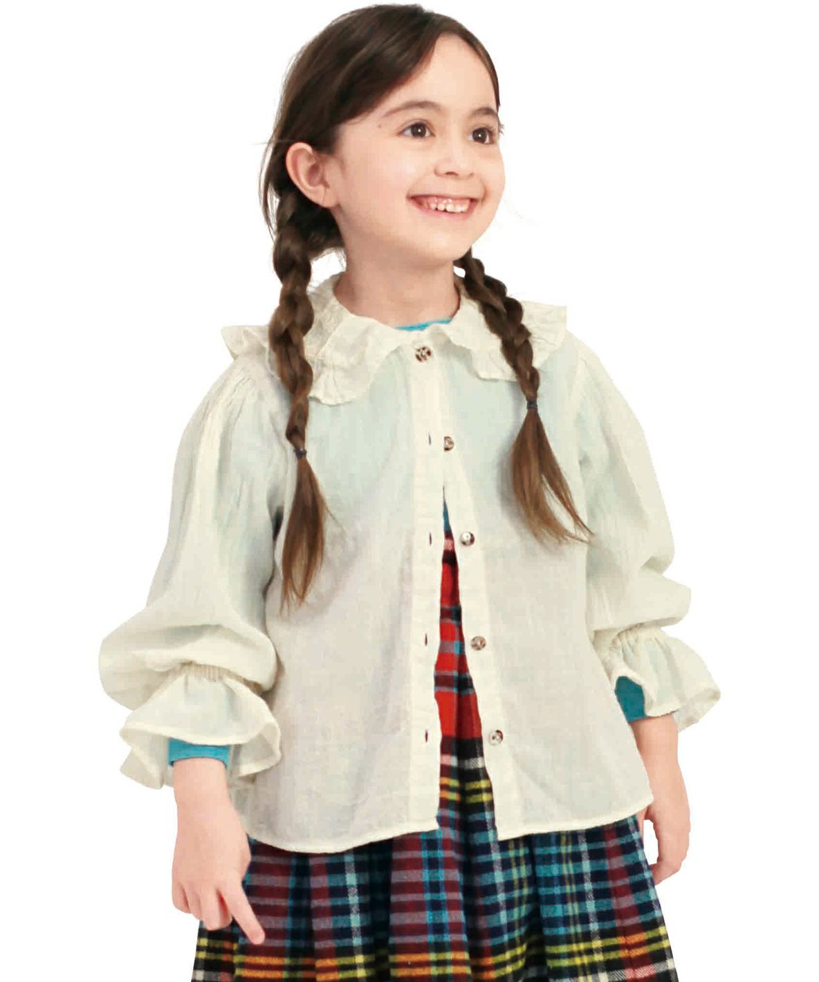 Fluffy Collar Blouse