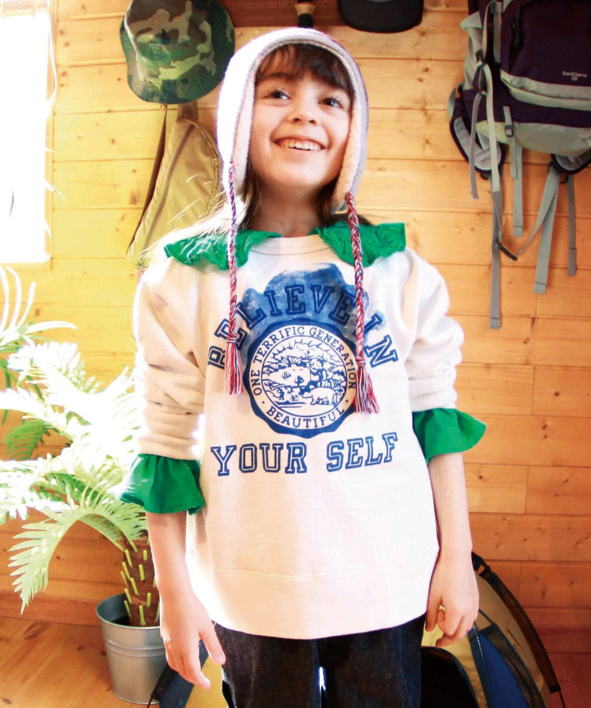 Fluffy Collar Blouse