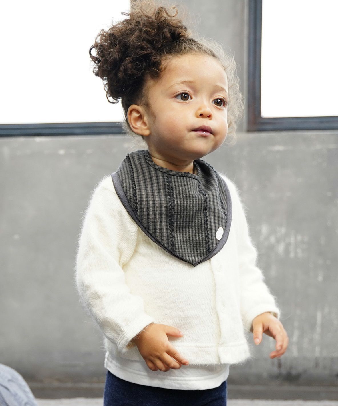 Baby Spiky Angora Long Sleeve Cardigan