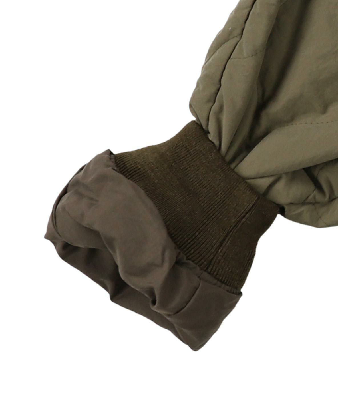 Nylon Quilt Suspenders Pants