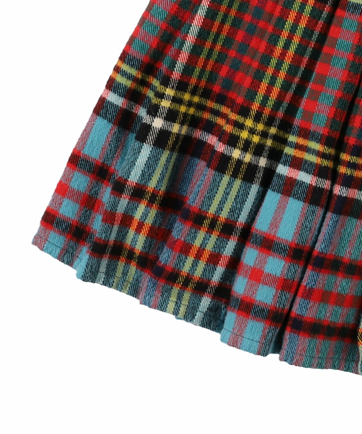Fanon Checked Skirt