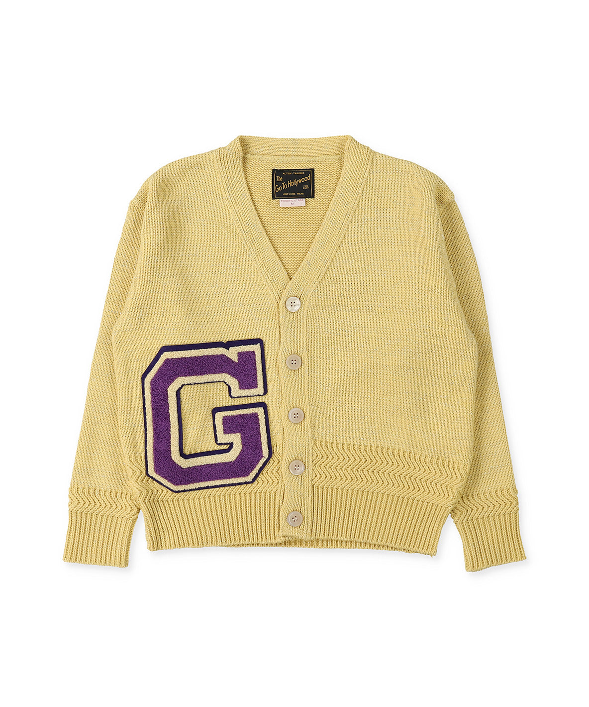 Glitter Letterd Cardigan