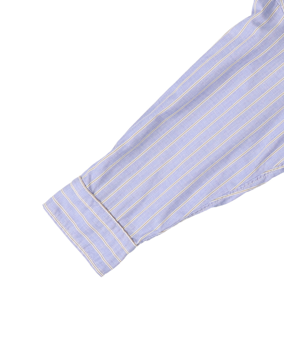 London Striped Yo-yo Quilt Shirt