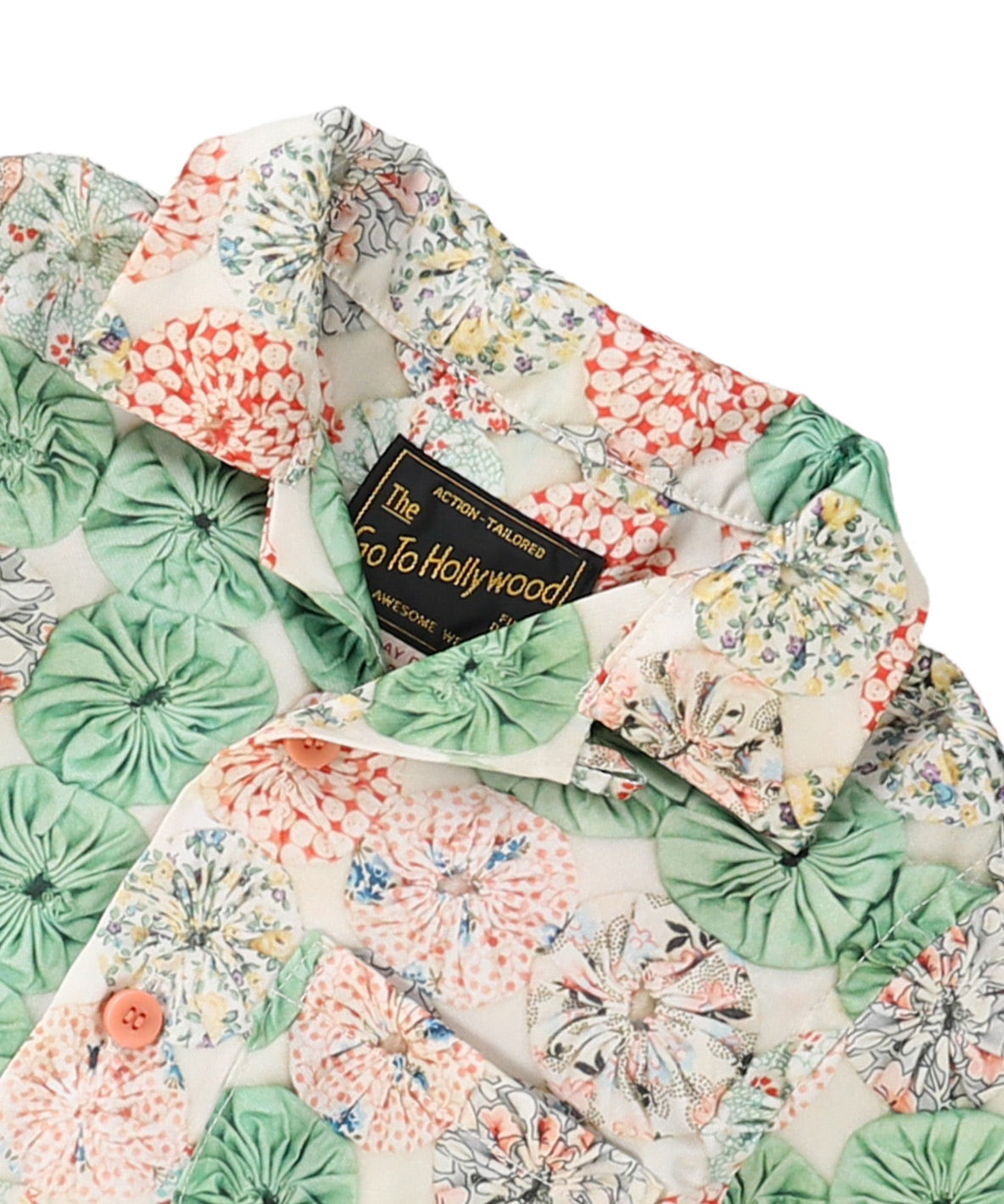 Antique Yo-yo Print Shirt