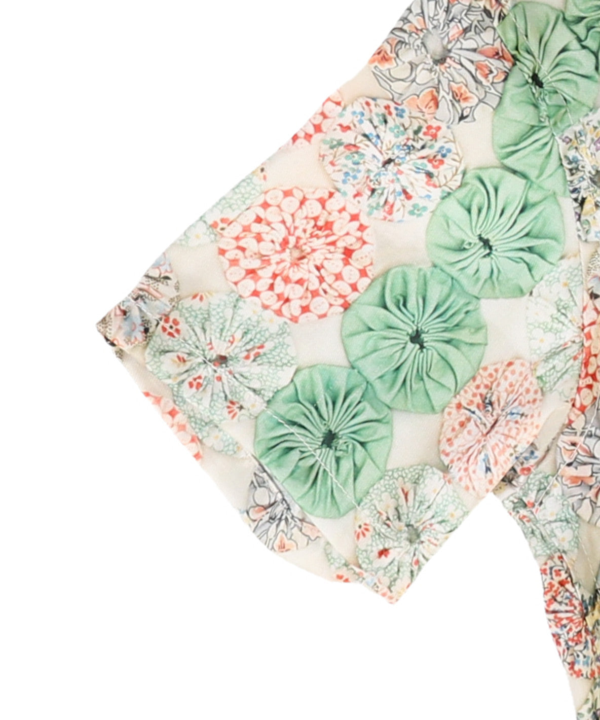 Antique Yo-yo Print Shirt