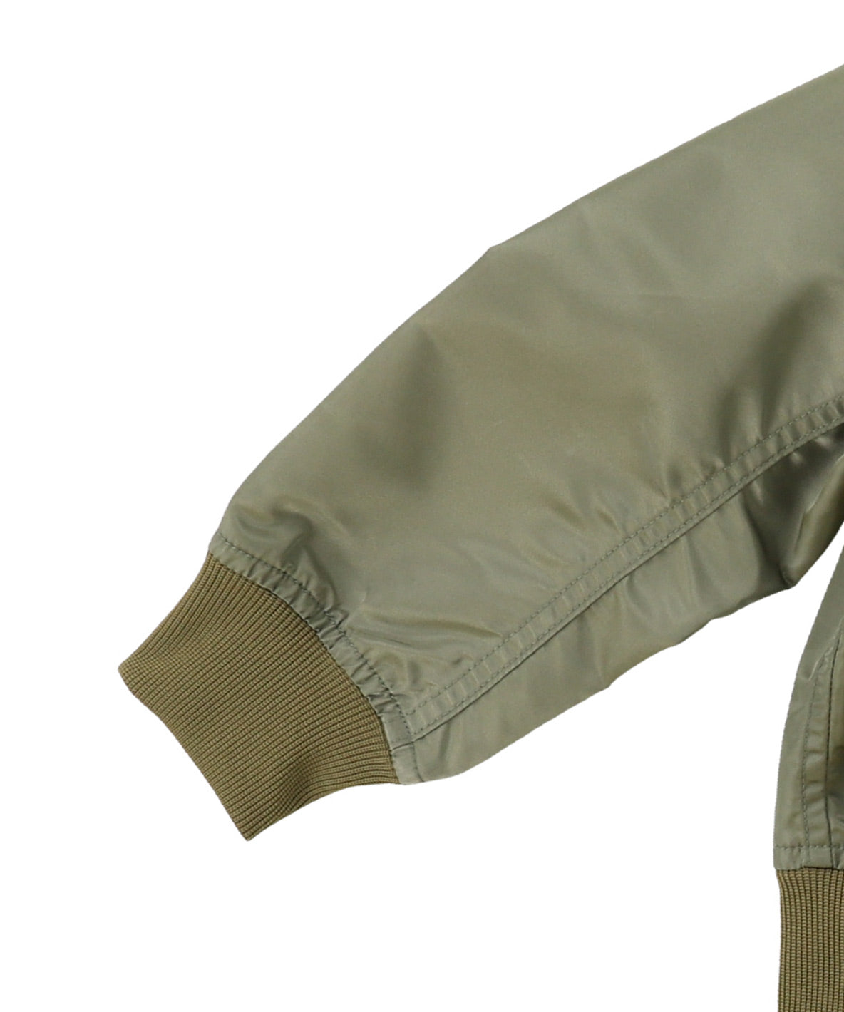 Nylon and Twill Docking Flight Jacket