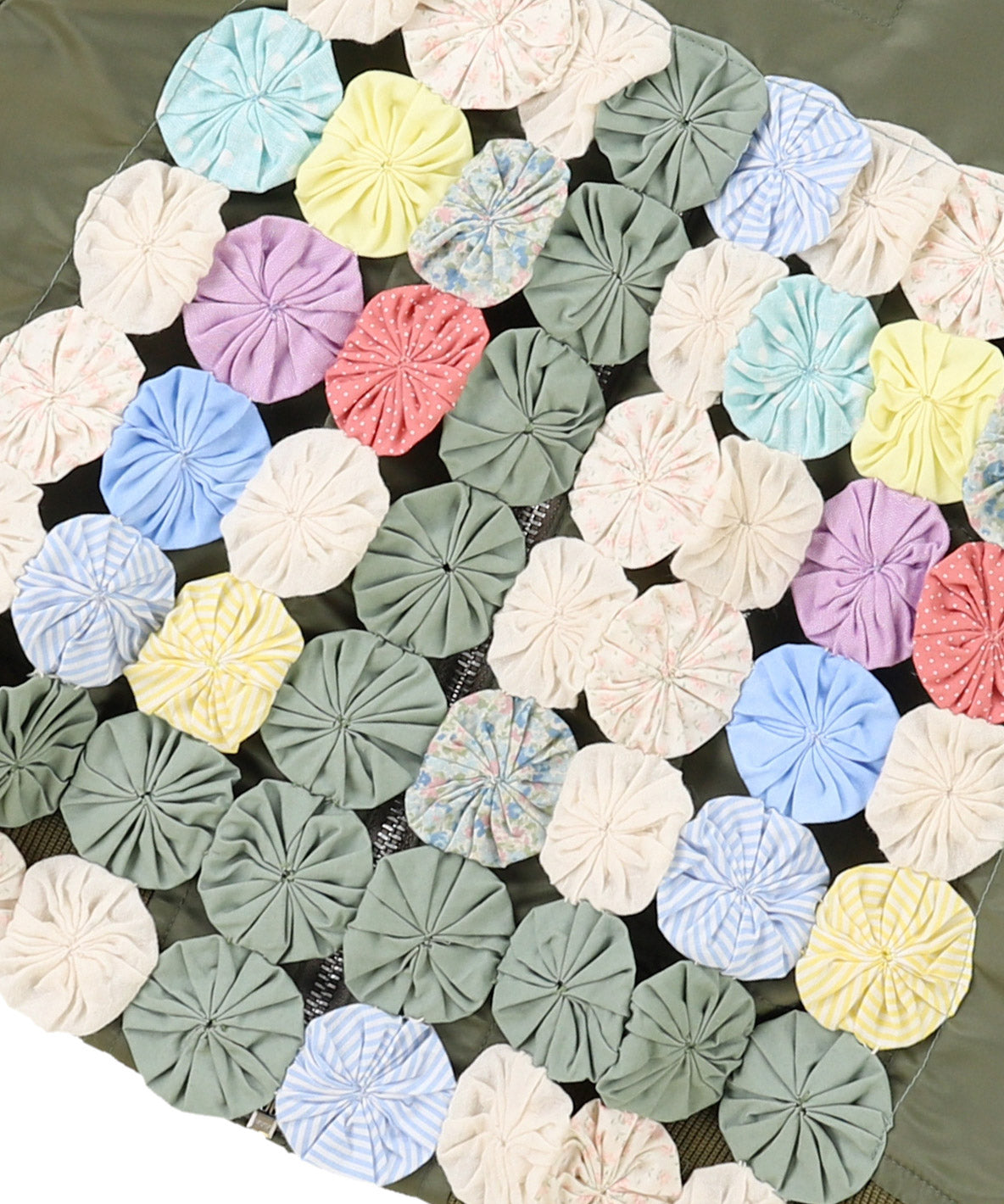 Nylon and Twill Docking Flight Jacket