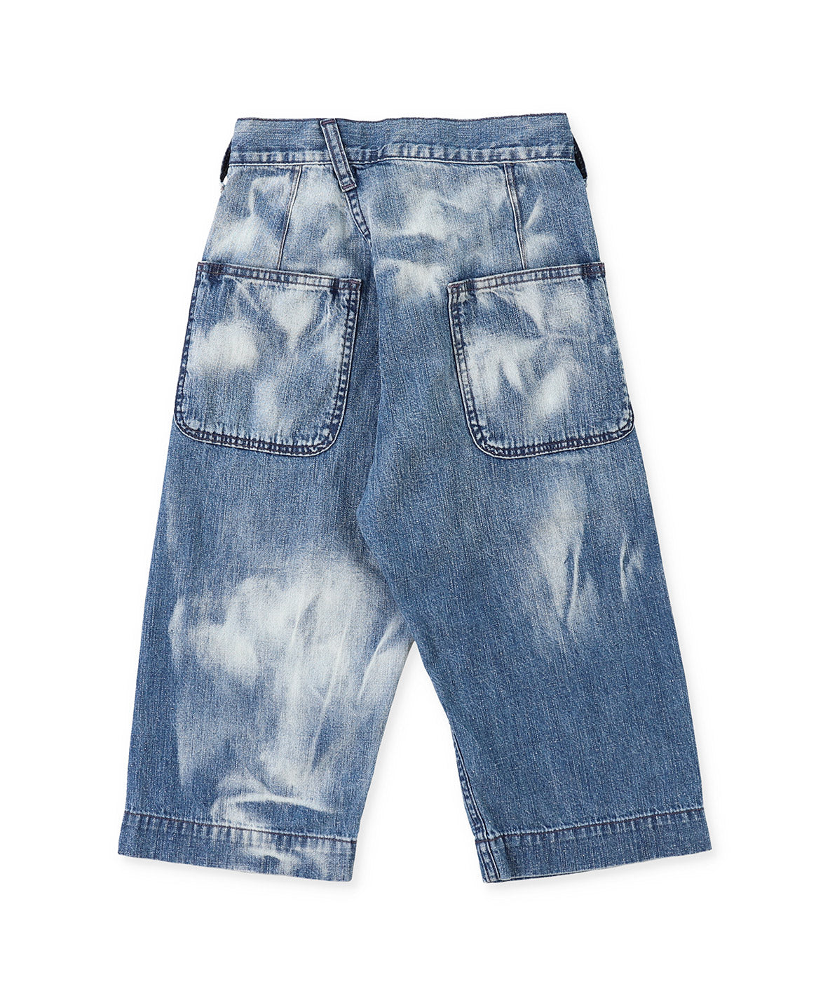 Work Denim Wrapped Pants