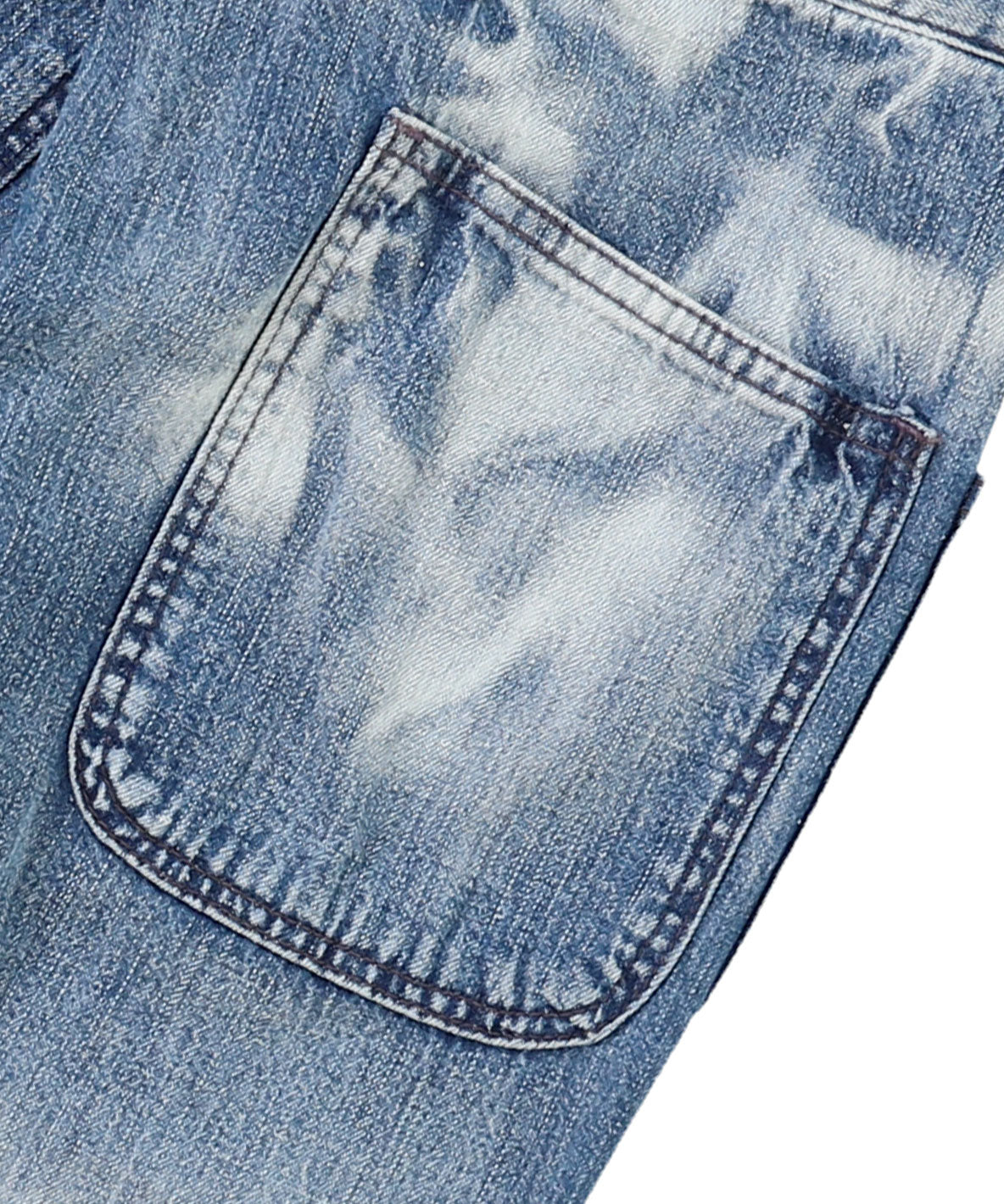 Work Denim Wrapped Pants