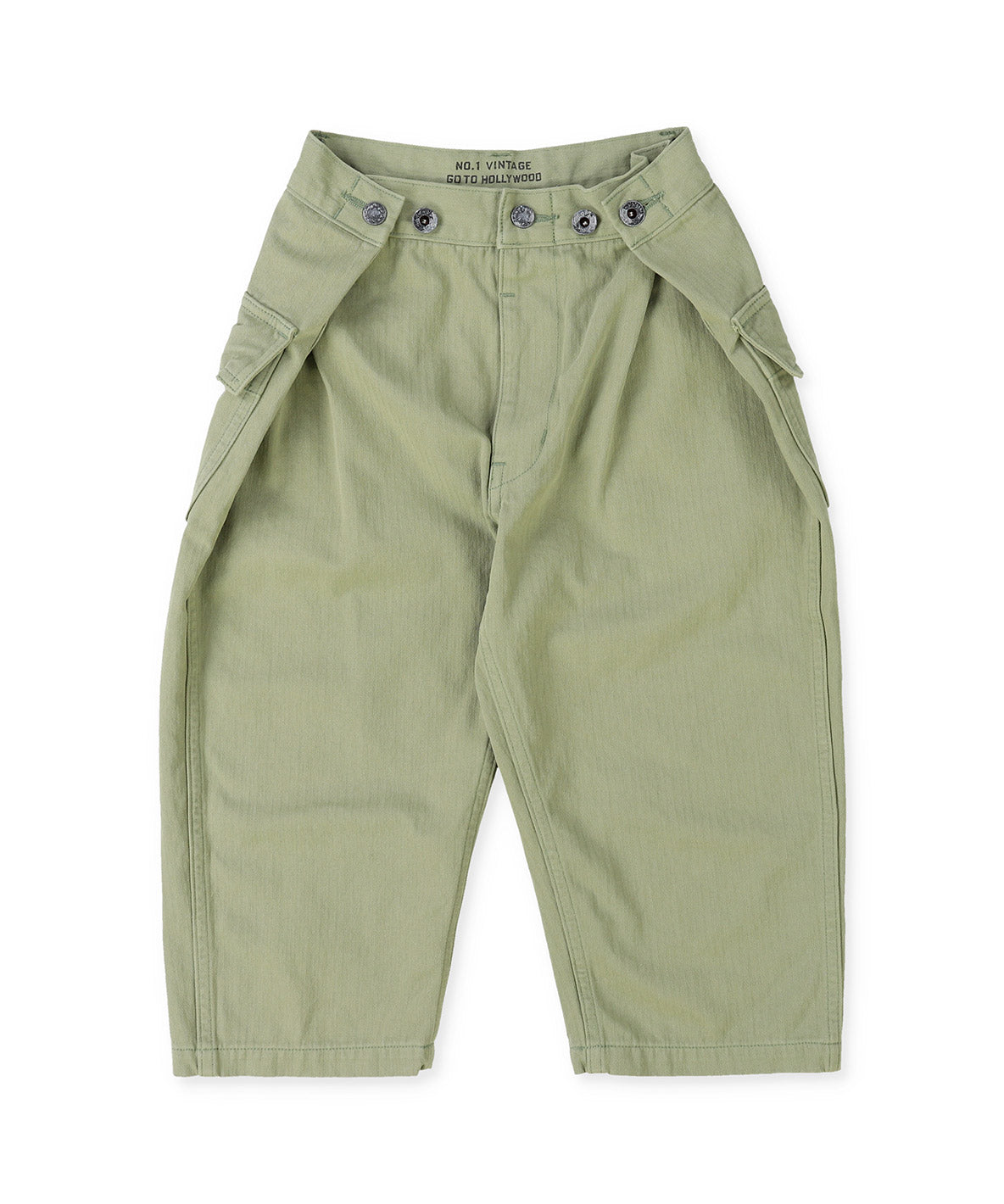 Herringbone Wrapped Pants