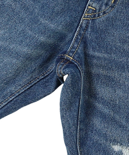 Denim Damage Elasticated Waist Pants