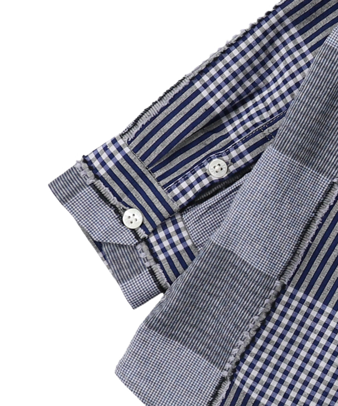 Patchwork Dobby Shirt