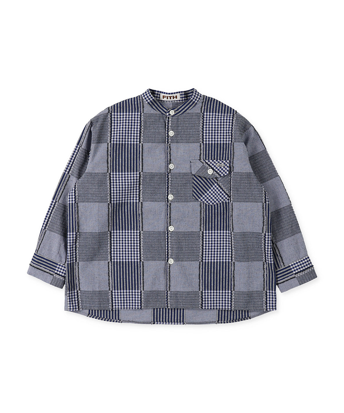 Patchwork Dobby Shirt