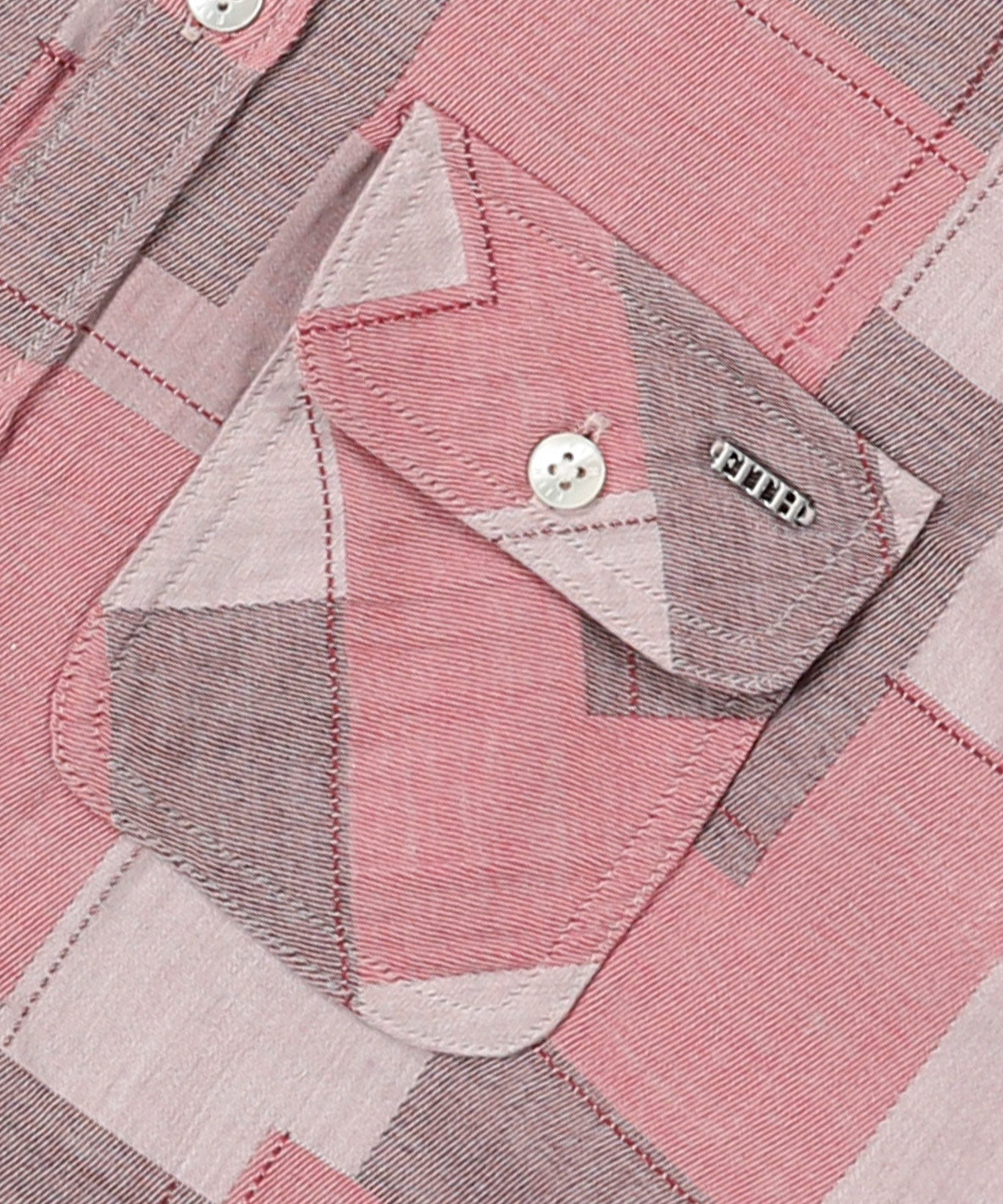 Patchwork Jacquard Shirt