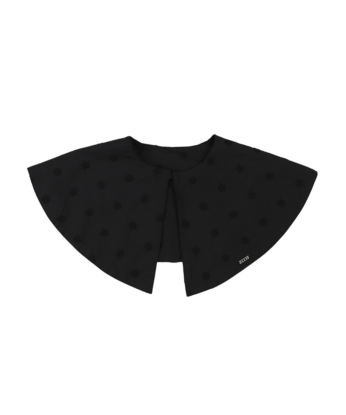 Floral Embroidery Collar Shirt