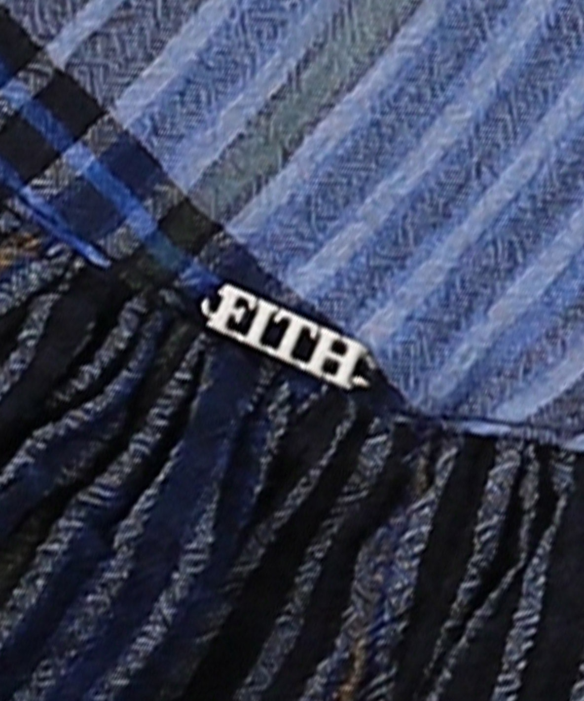 Checked Voile Blouse