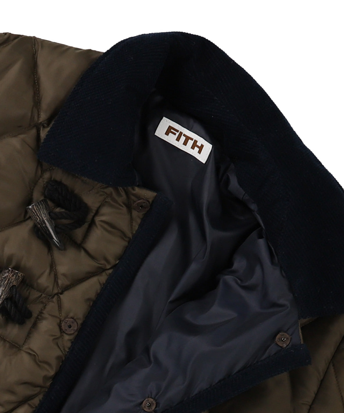 FLARE Ball Quilted Duffle Coat