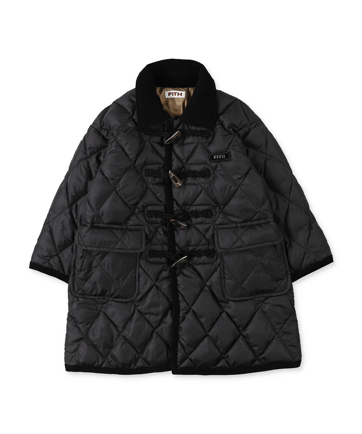 FLARE Ball Quilted Duffle Coat