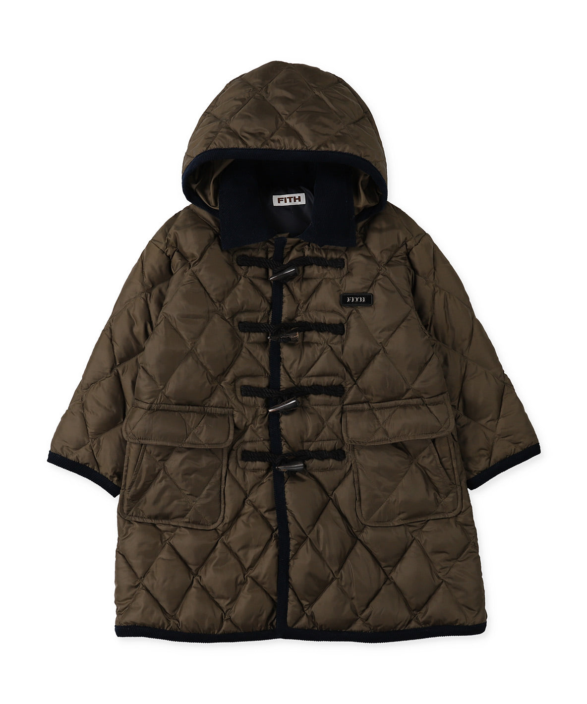 FLARE Ball Quilted Duffle Coat