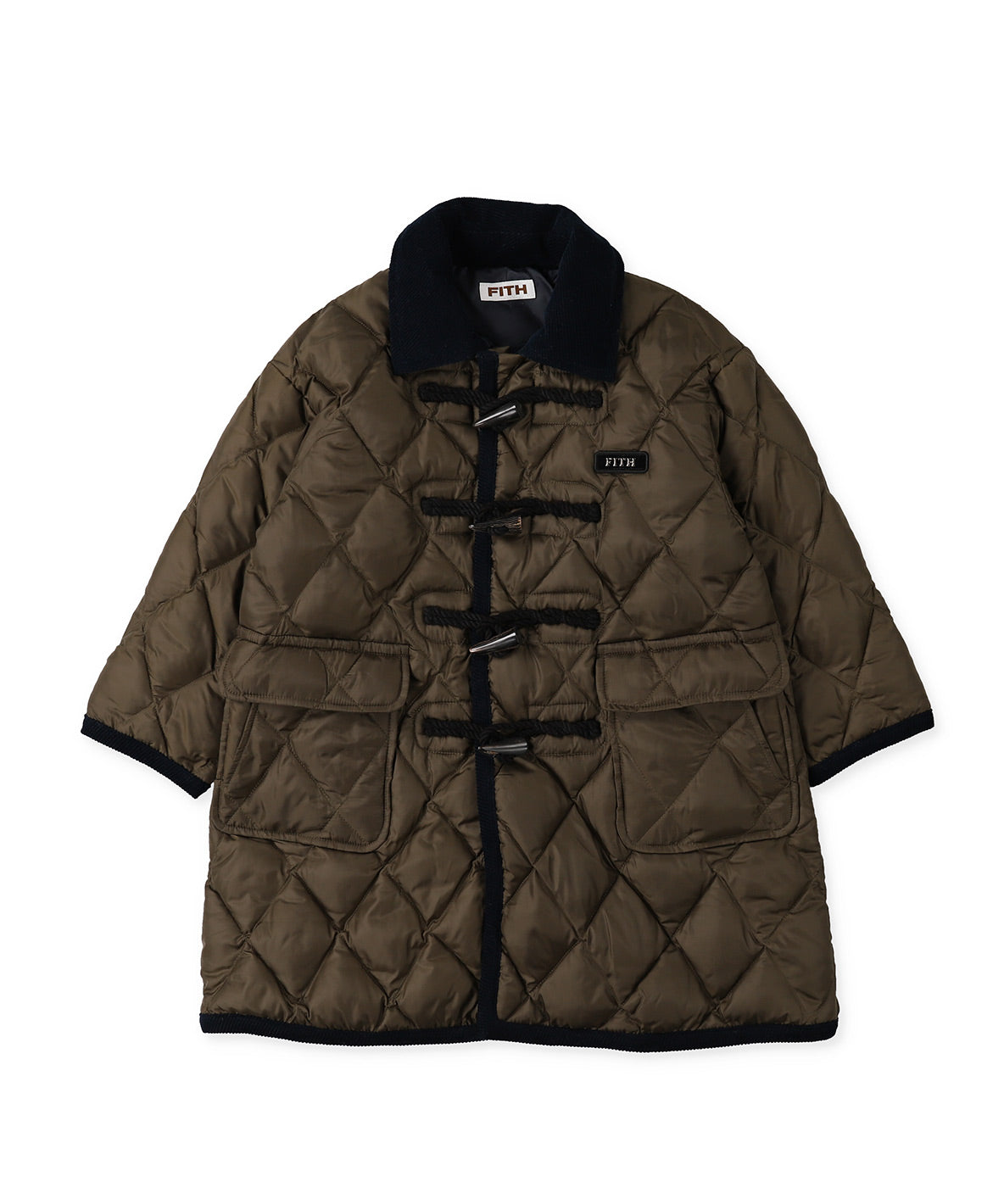 FLARE Ball Quilted Duffle Coat