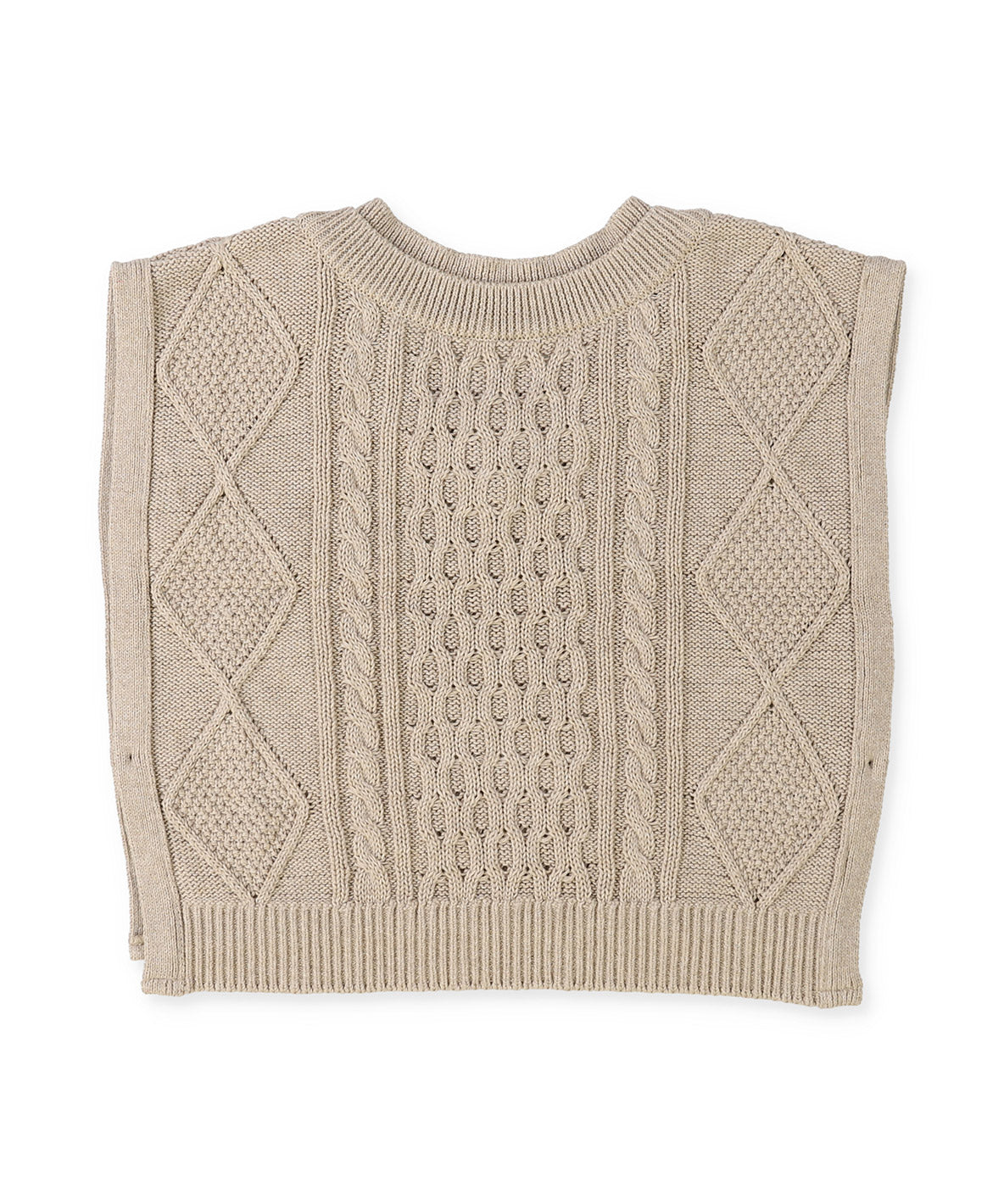 Organic Cotton Knit Vest