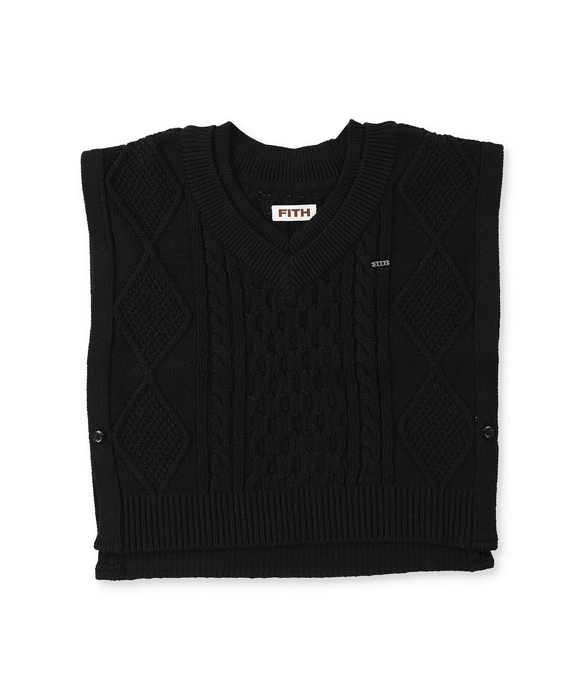 Organic Cotton Knit Vest
