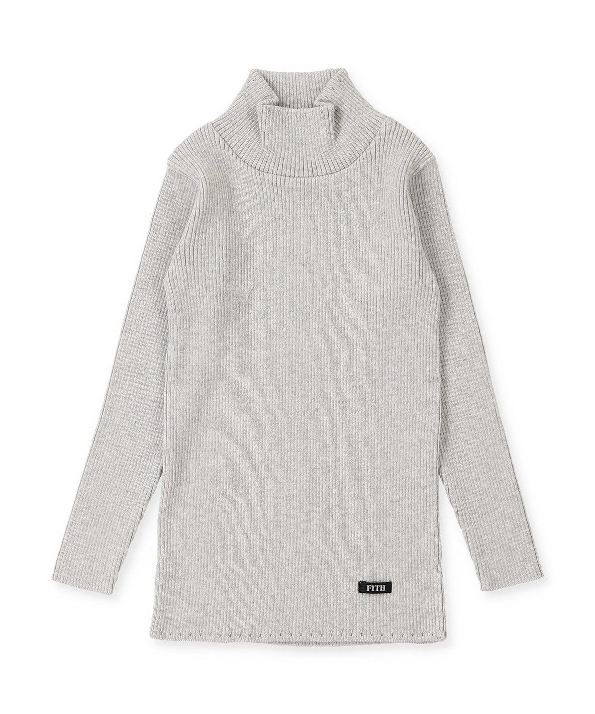 Washable Cotton Knit Turtleneck