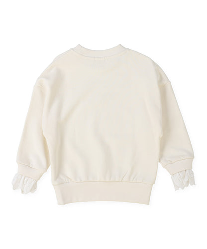 Smooth Fleece Collar Sweat Pullover