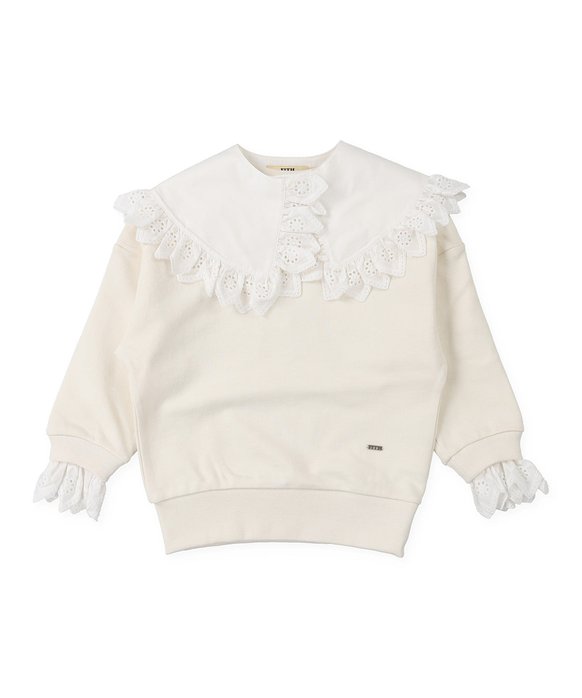 Smooth Fleece Collar Sweat Pullover