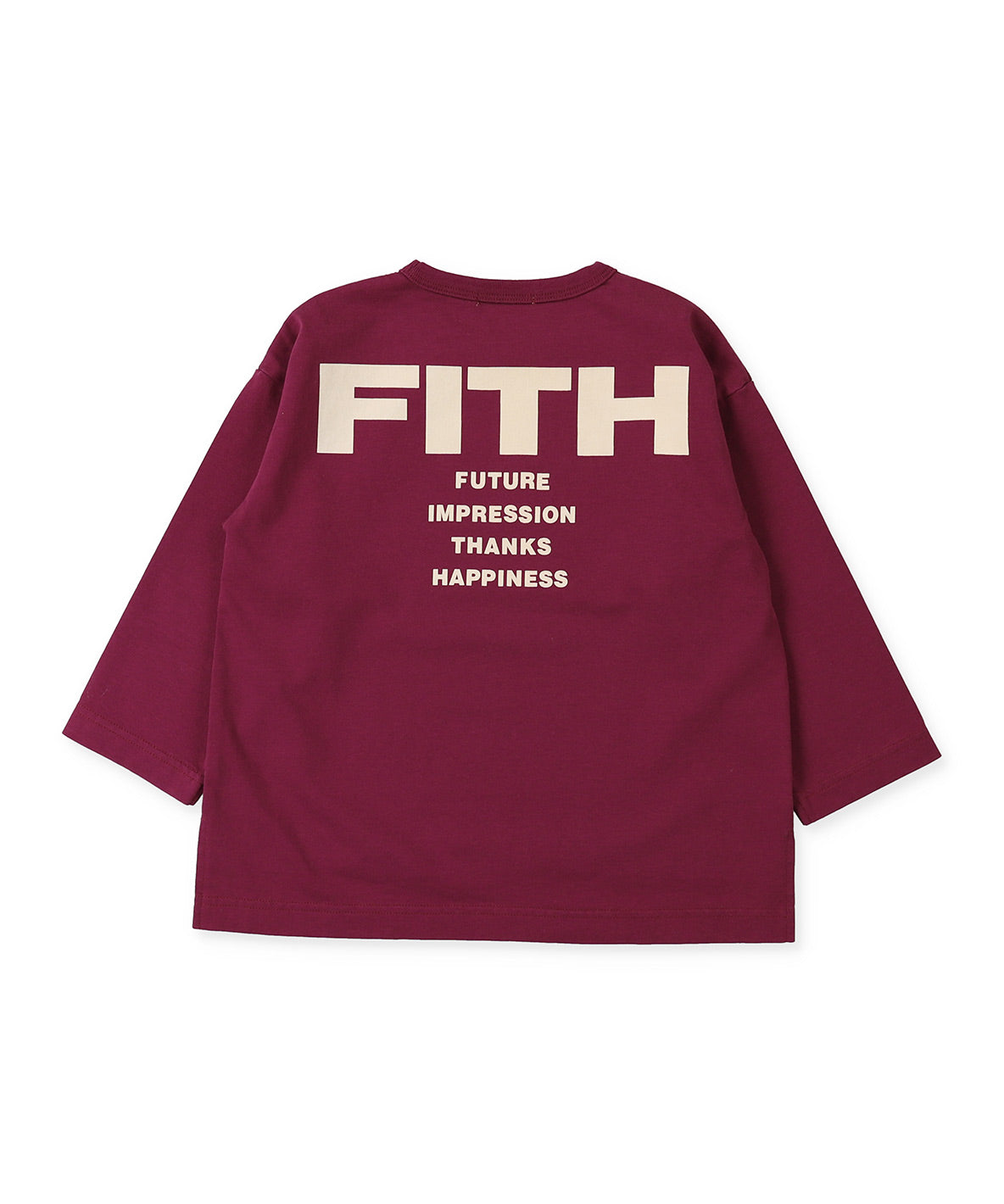 Smooth Back Logo Long Sleeve Tee