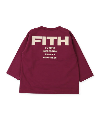 Smooth Back Logo Long Sleeve Tee