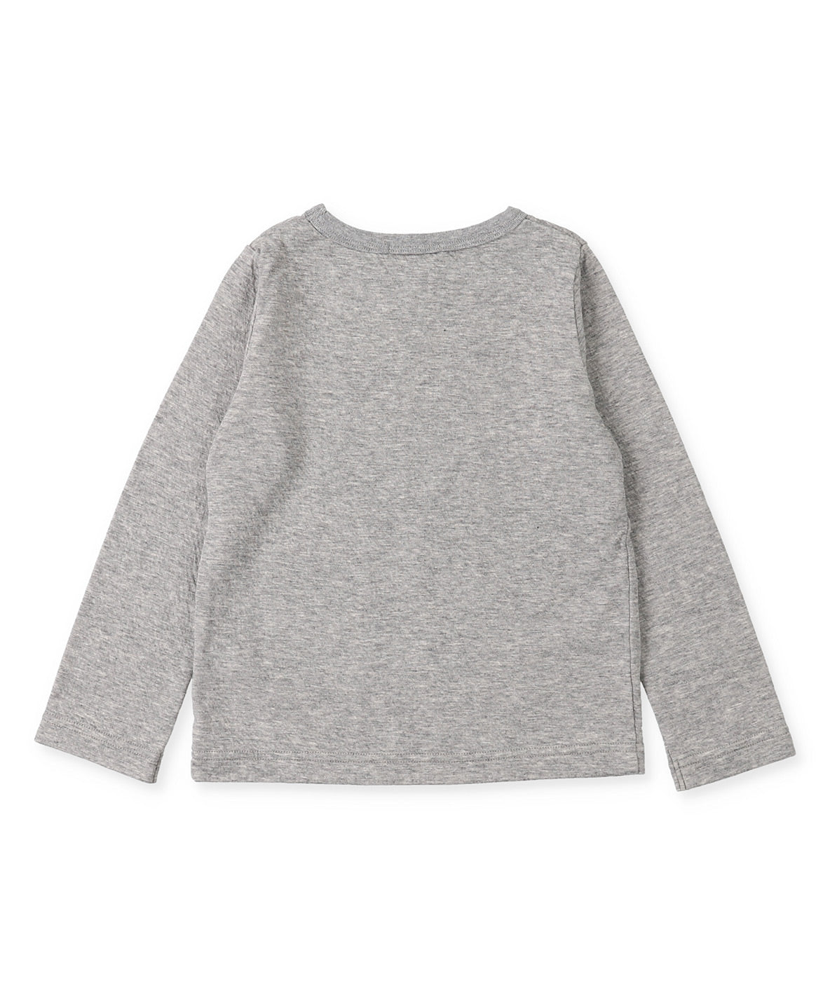 Feather Knit and Double Gauze Long Sleeve Tee