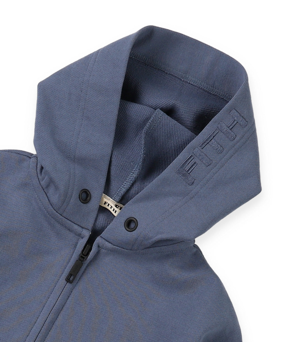 Smooth Fleece Zip Up Sweat Hoodie