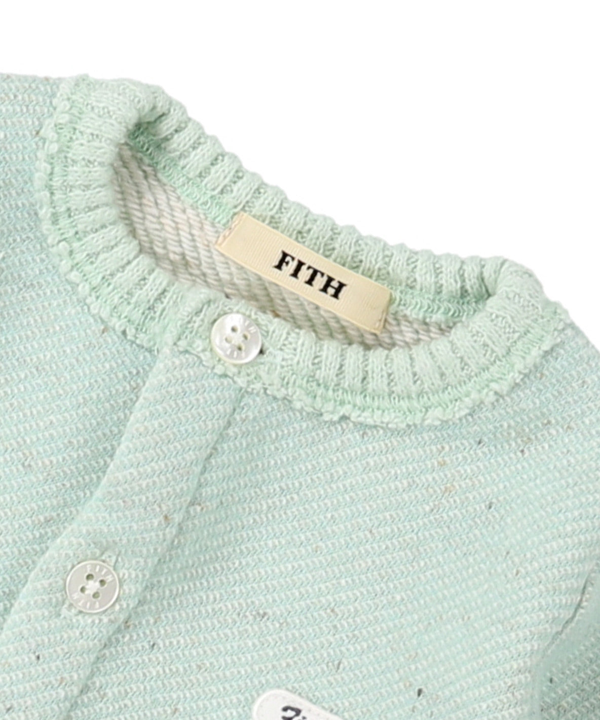 Baby Nep Yarn Inlay Cardigan