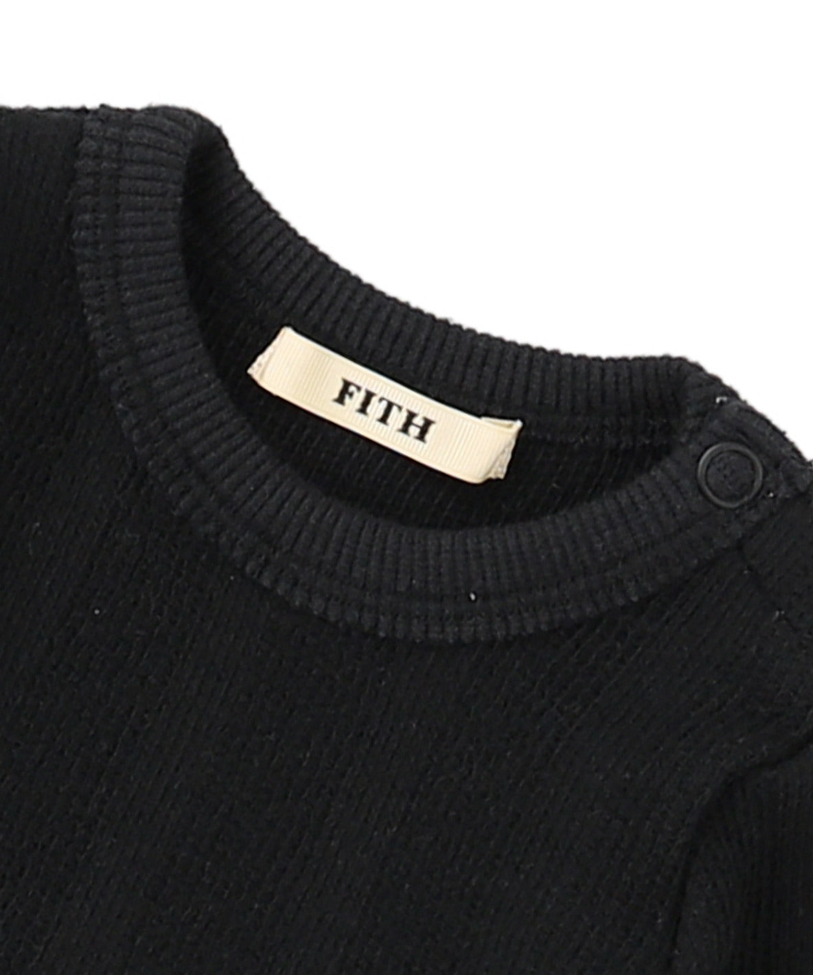 Baby Rib Knit Long Sleeve Tee