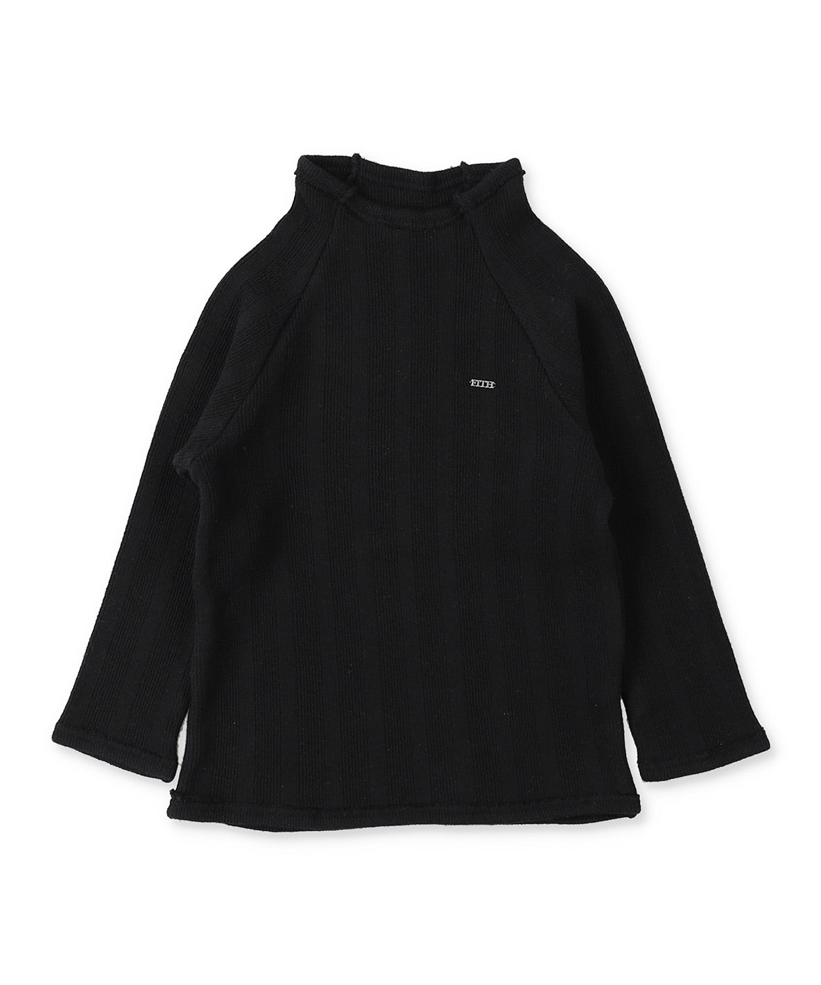 Rib Knit Long Sleeve Tee