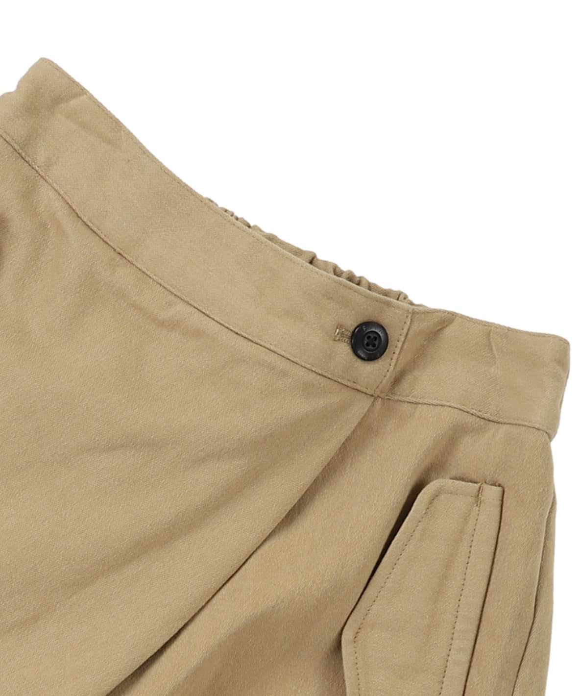 Satin Wrapped Cargo Pants