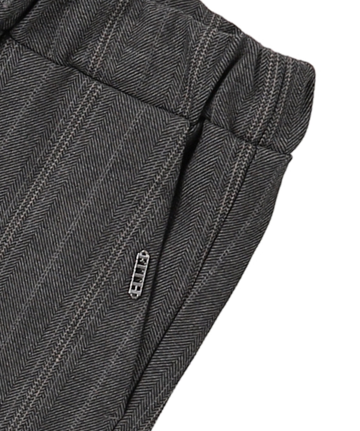 Cosmical Warm Striped Wool lining Pants